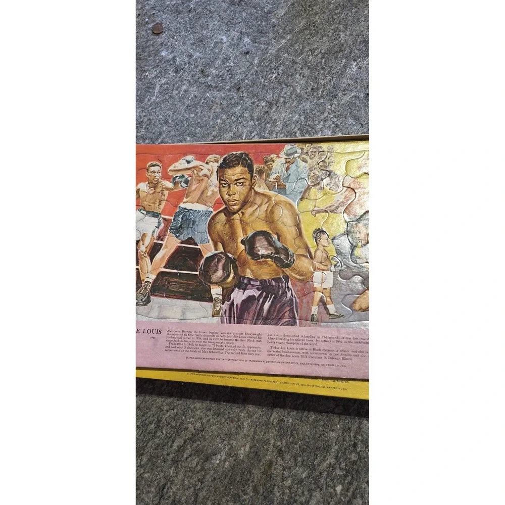 Vintage Afro American‎ History Mystery Game 1969 African American RARE Complete